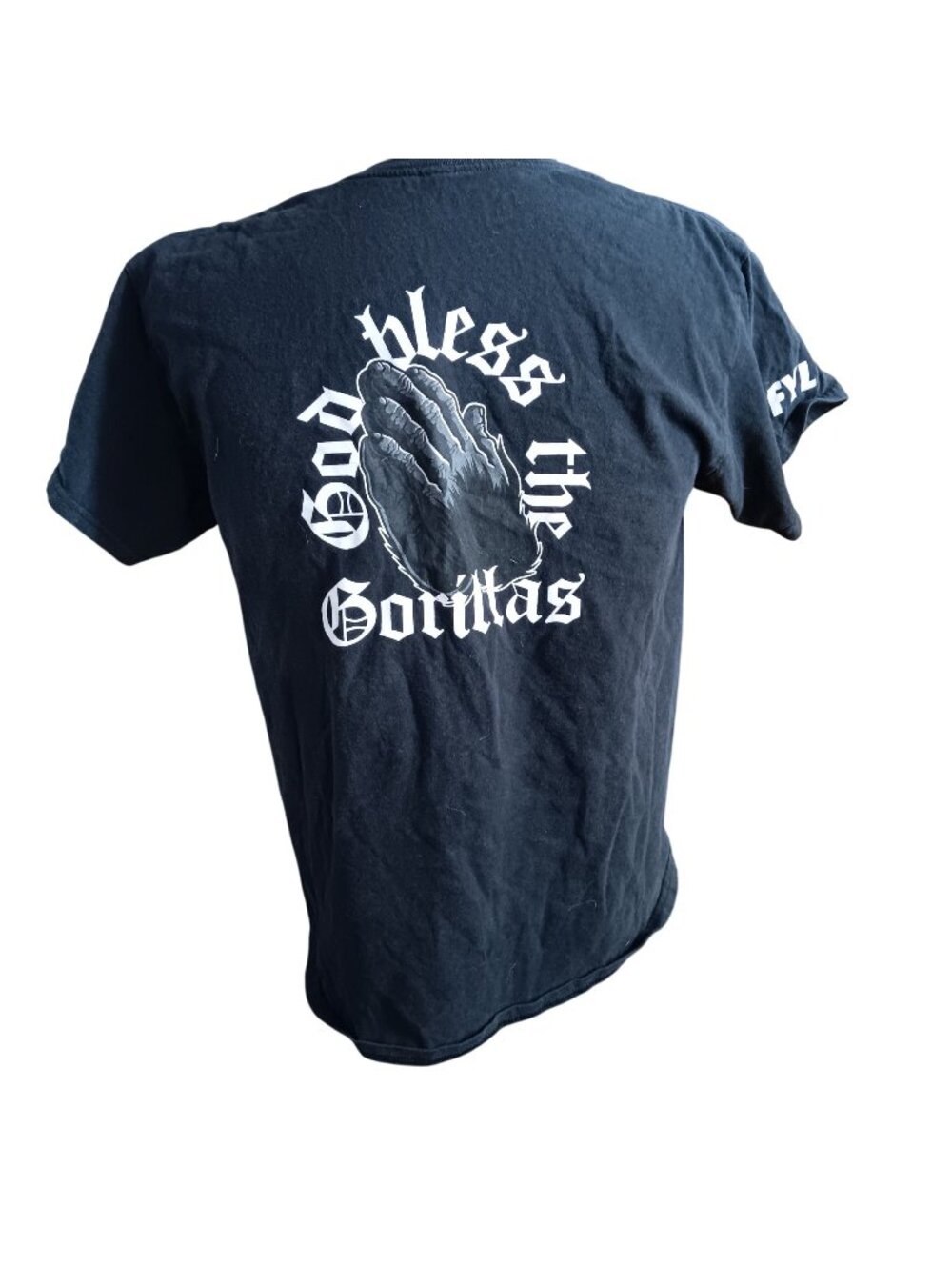 God Bless The Gorillas Large Men's T-shirt FYL NYC Graphic Tee